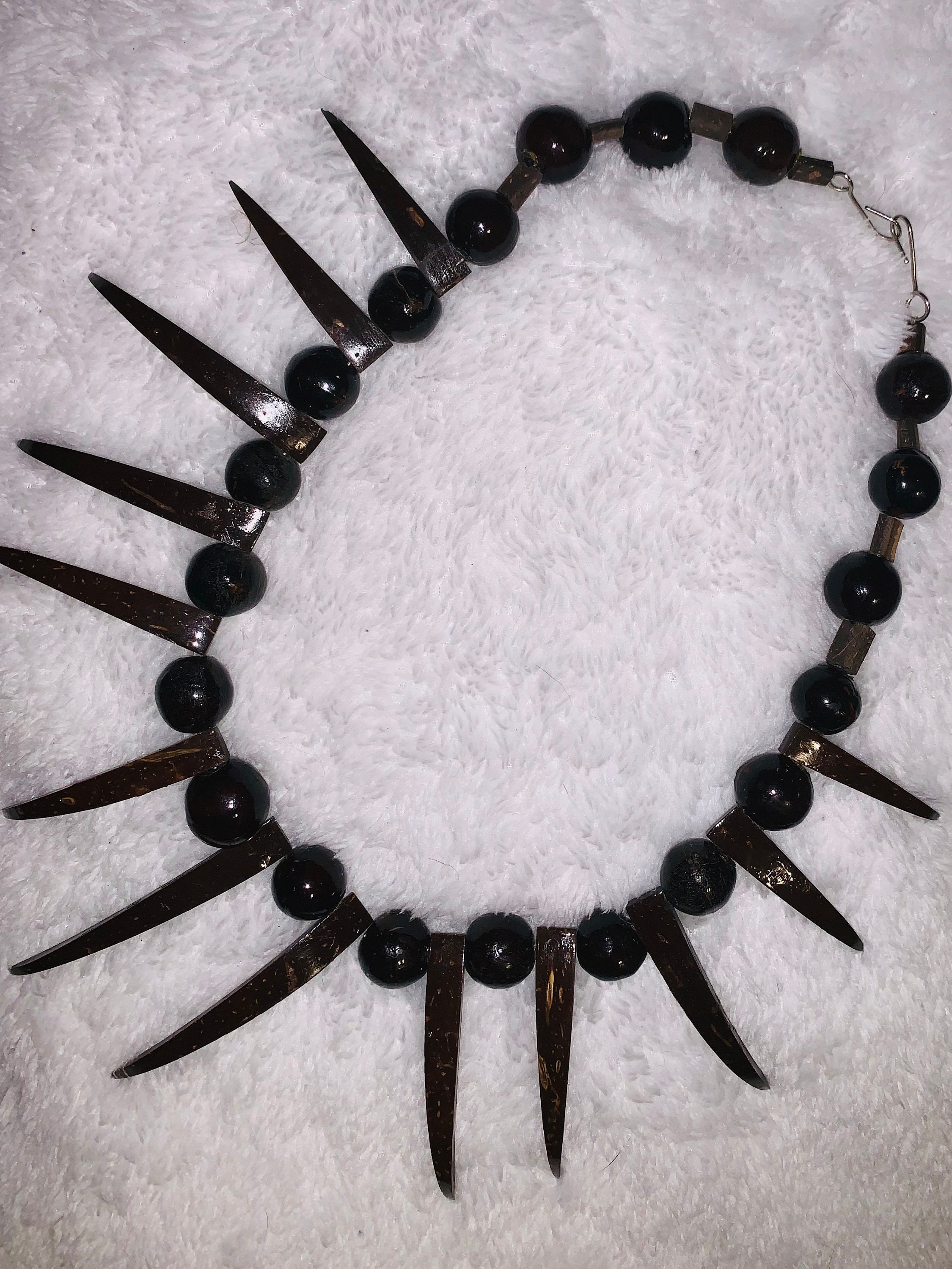 VINTAGE BLACK PANTHER Style Necklace | Etsy