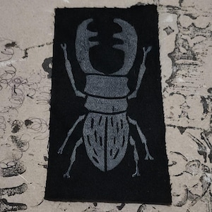 BEETLE Patch// Sew On// DIY