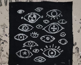EYES Patch// Sew On// DIY