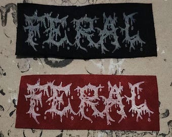 FERAL Patch// Sew On// DIY