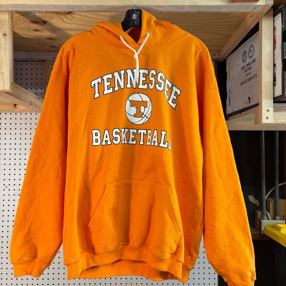 Vintage 90s Tennessee Basketball Deadstock Bookstore Hoodie | 1990s College Sweatshirt | NWOT New Old Stock | Campus Bookstore Tee