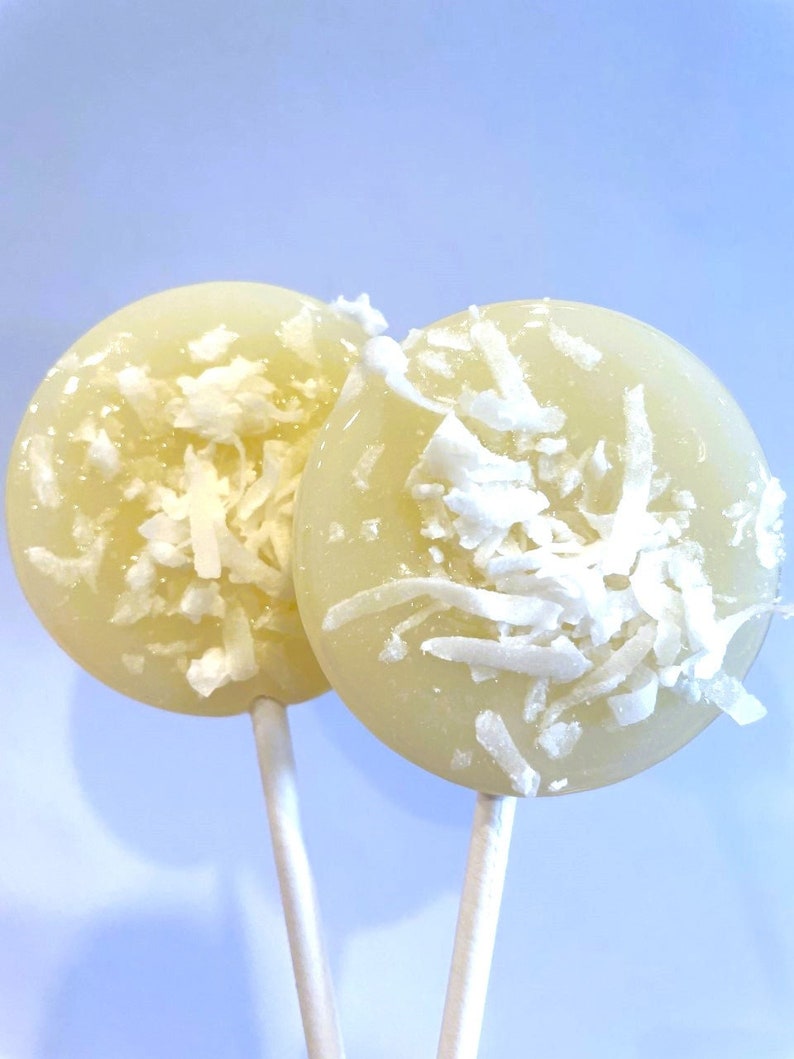 Piña Colada Lollipops 8set / Pina Colada Lollipops / Mocktail / Summer