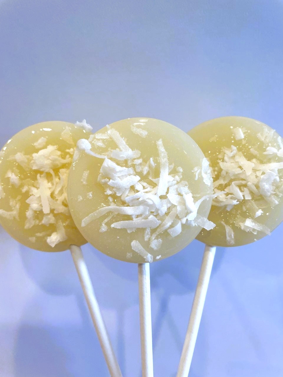 Piña Colada Lollipops 8set / Pina Colada Lollipops / Mocktail / Summer