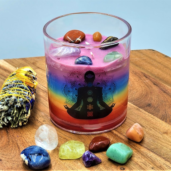 Chakra Candle Etsy
