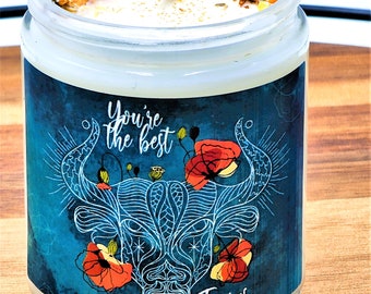Taurus Soy Candle / Zodiac Candle / Gifts for Her / Gifts for Him / Zodiac Lovers / Taurus Birthday / Birthday Gift / Anniversary Gift