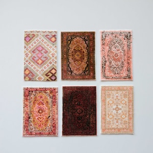 2&quot;x3&quot; Miniature RUG - 1:12 Scale - Modern