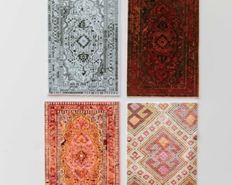 5"x7" Miniature RUG - 1:12 Scale - Modern