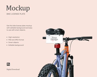 Download Mockup With Bicycle Etsy