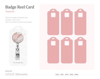 Download Svg Interchangeable Badge Reel Card Diy Packaging Badge Reel Packaging Paper Visual Arts Advancedrealty Com