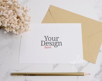 Note Card Mockup Etsy