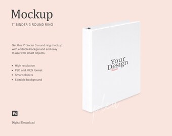 Download Ring Binder Mockup Etsy