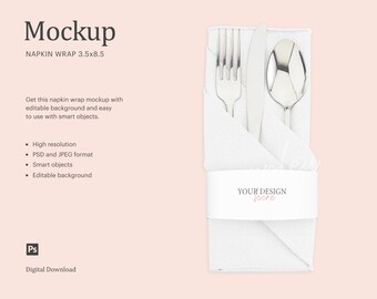 Download Cutlery Mockup Etsy