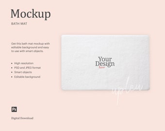 Bath Mockup Etsy