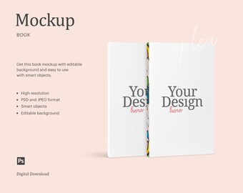Download Book Mockups Etsy