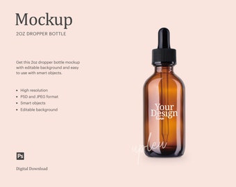 Download Oil Mockup Etsy