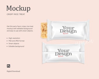 Download Rice Krispies Mockup Etsy