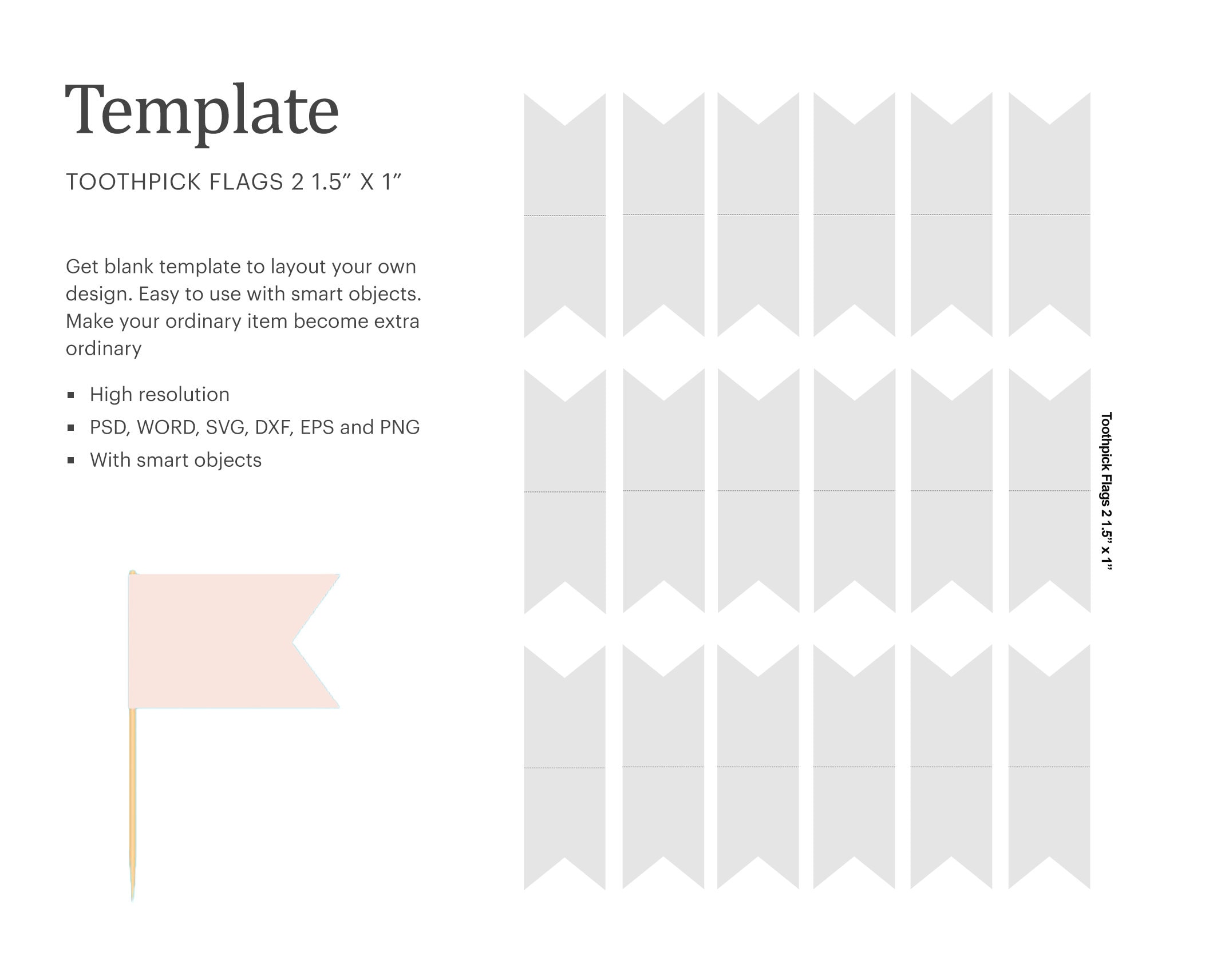 Printable Toothpick Flag Template Ubicaciondepersonas cdmx gob mx