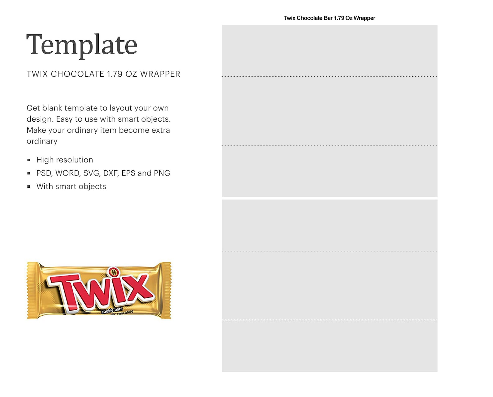 Blank Candy Bar Wrapper Template For Word