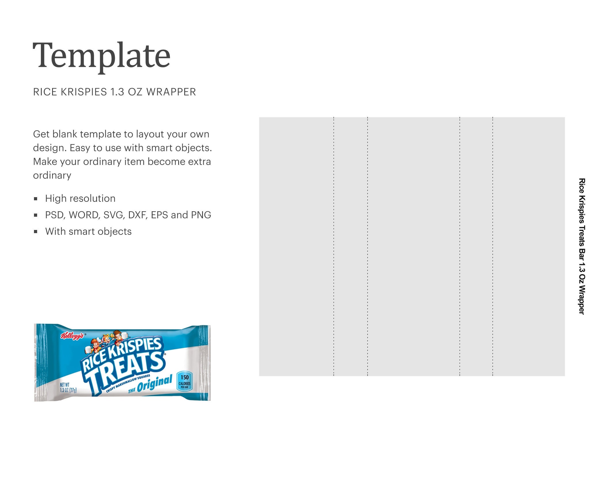 12 Free Rice Krispie Treat Template EamonnMiqdad