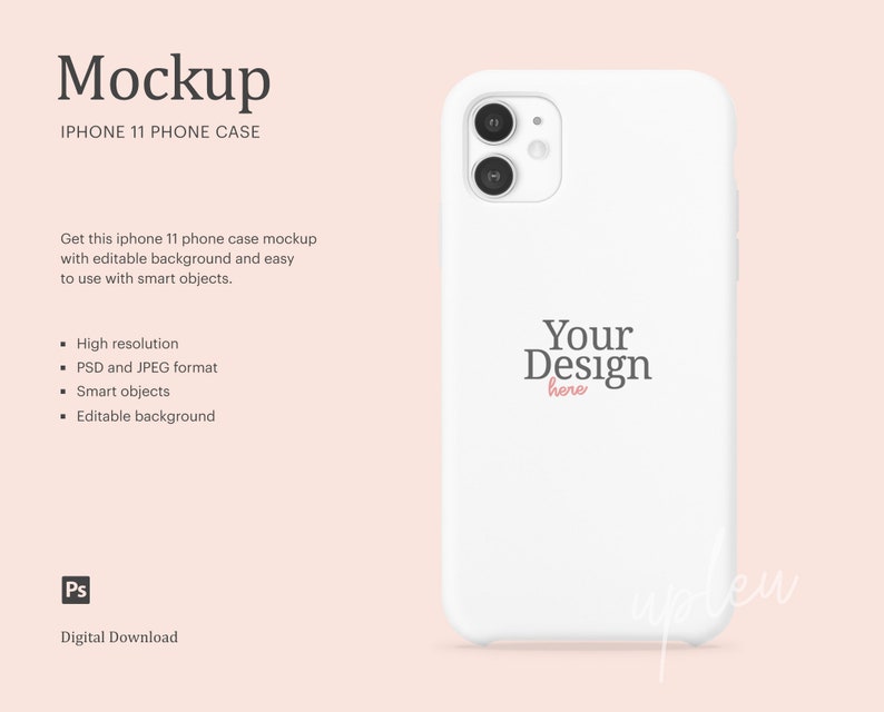 Download Phone Case iPhone 11 Mockup Sublimation iPhone Case Cover | Etsy