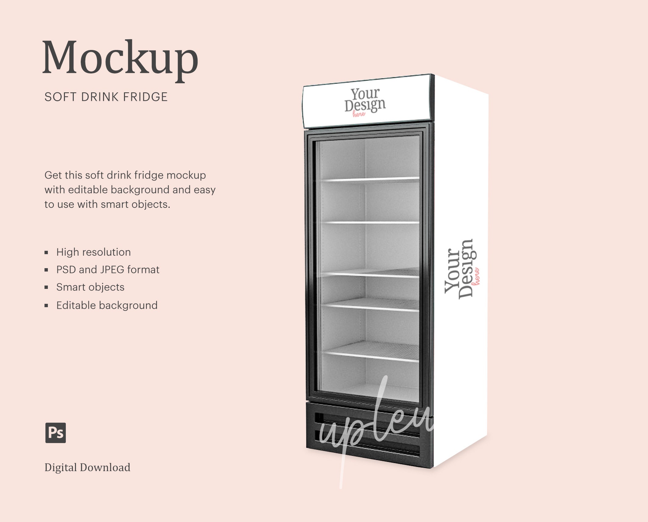 Commercial Display Fridge for sale Only 2 left at 75