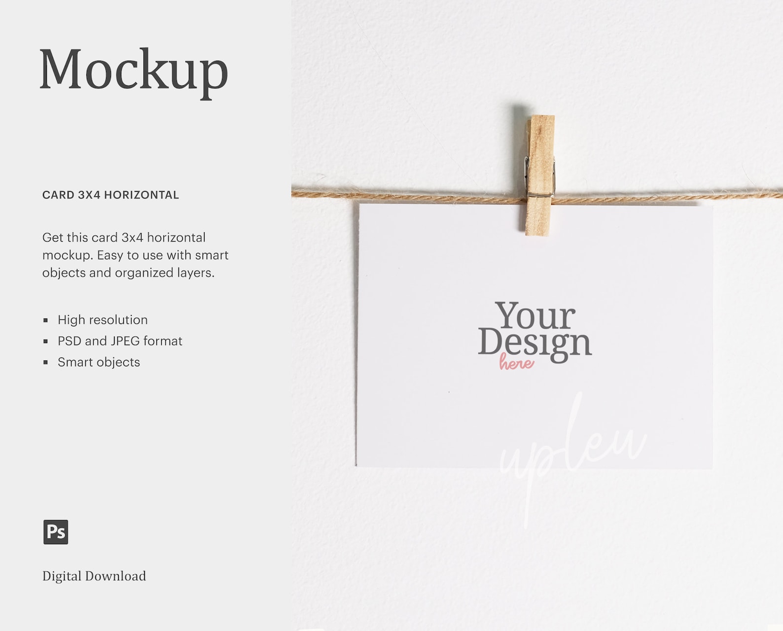 notecard mockup notecard mockup