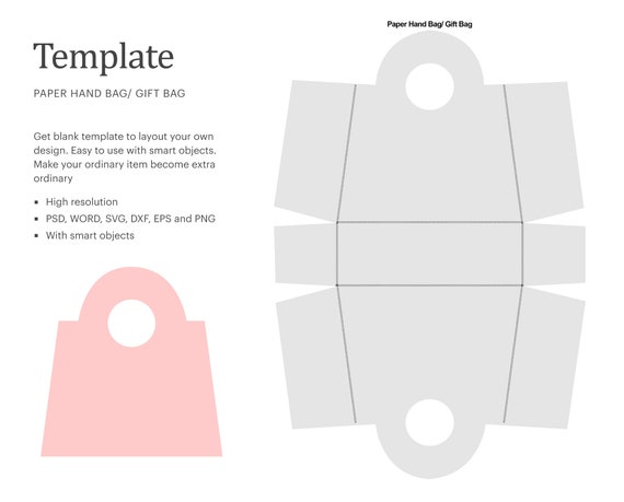HOW TO MAKE A DESIGNER PAPER PURSE GIFT BAG EASY 