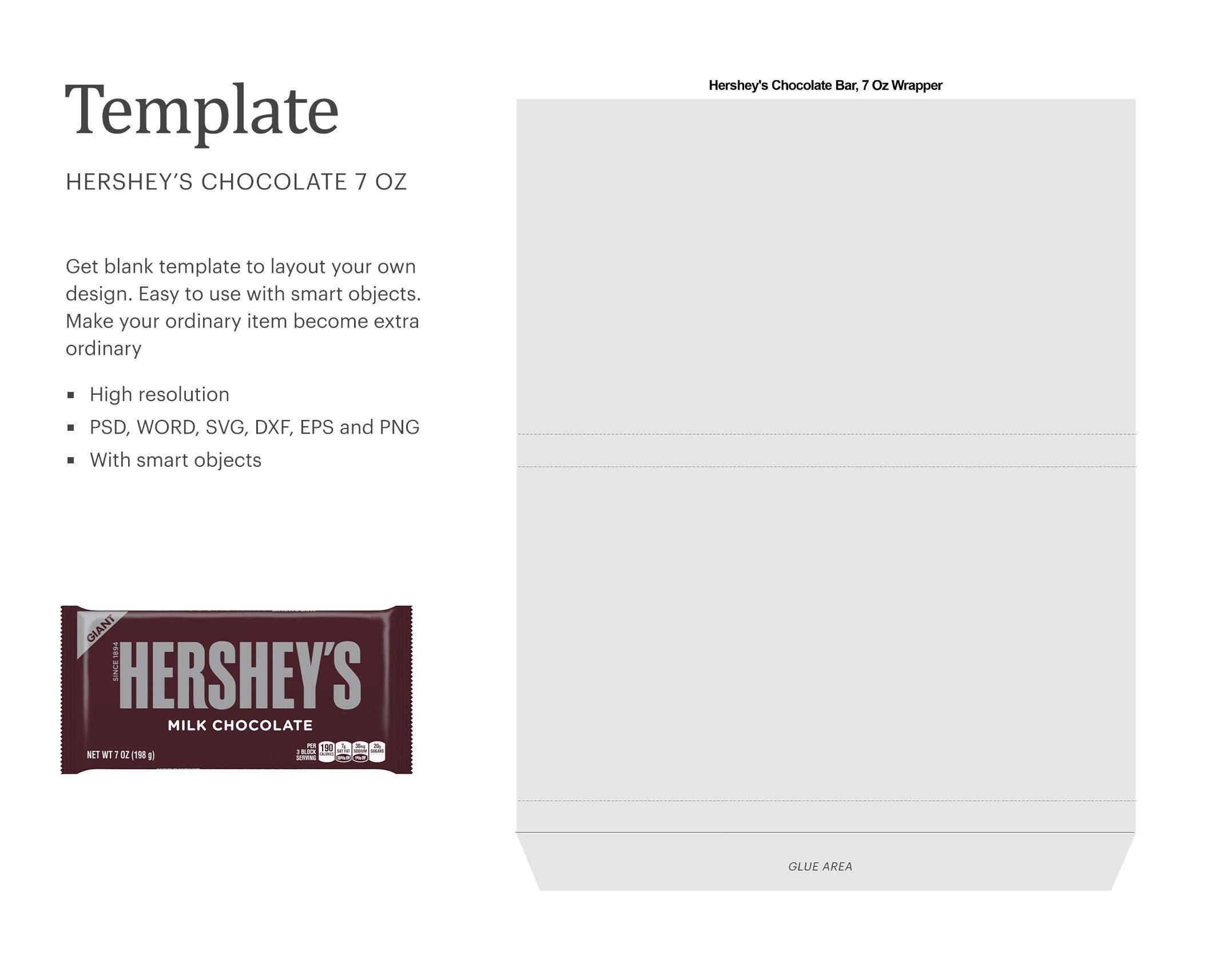Chocolate Bar Wrapper Blank Template Party Favor Chocolate - Etsy Sweden