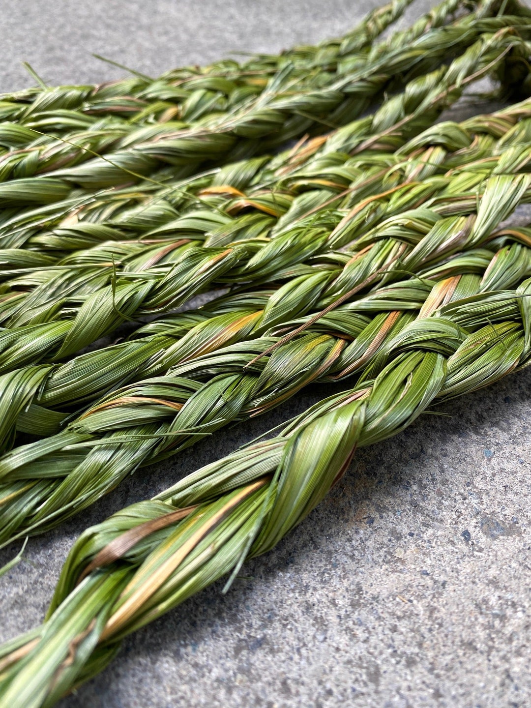 Canadian Sweetgrass Braids for Smudging & Spirituality From Indigenous