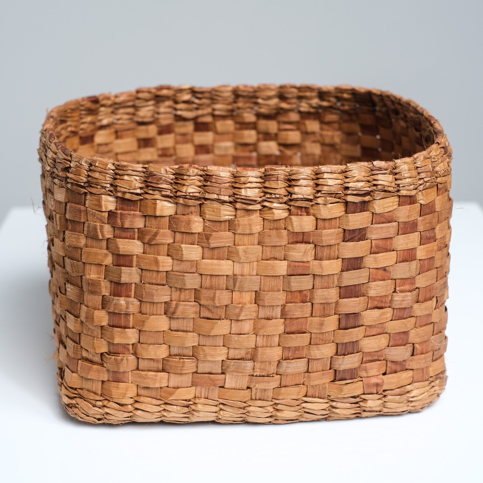 Red Cedar Bark Haida Basket Weaving Haida Indigenous Northwest Etsy