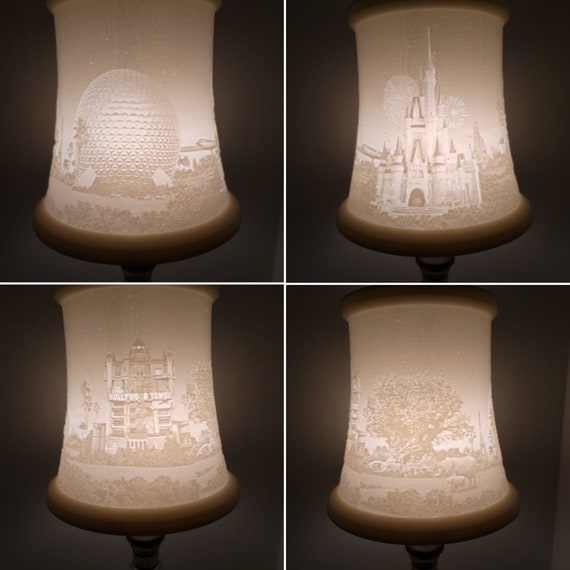 Disney World 3d Printed Lamp Shade Disney World 3d Printed Lamp Shade, Disney World Light Fixtures