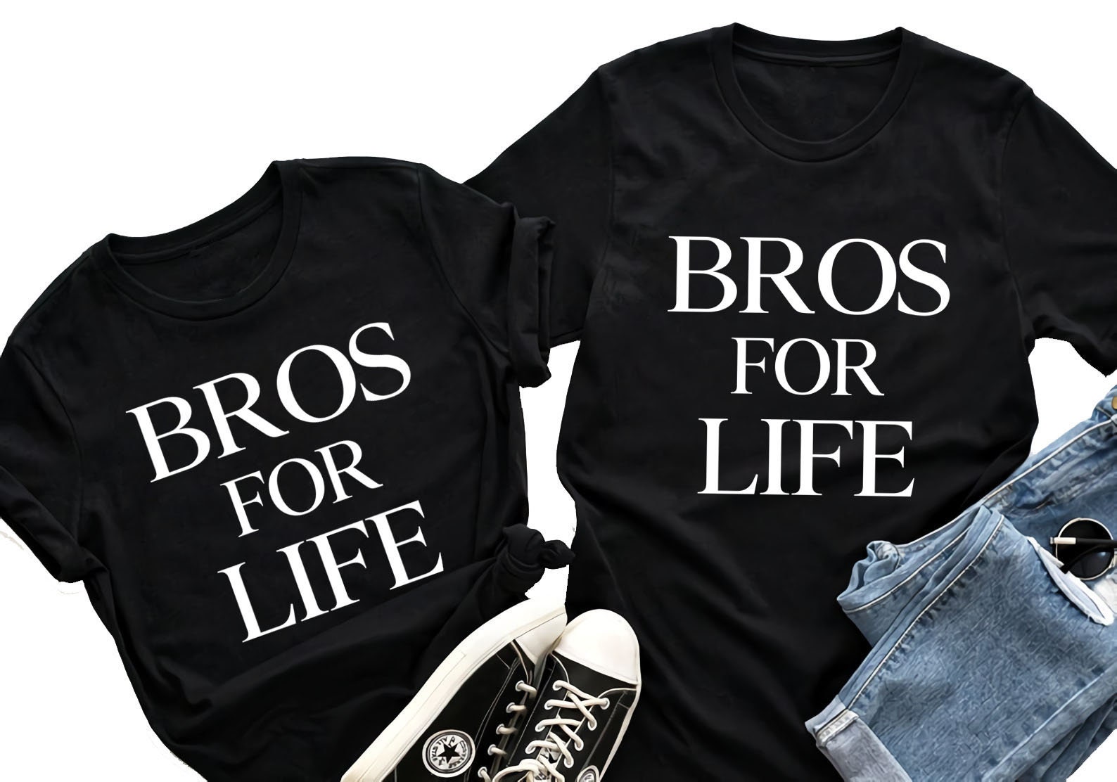 Matching Brother Shirts Bros For Life Shirts Big Brother Etsy