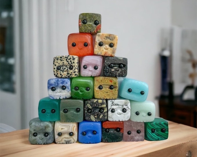 Mystery Cube Crystal Buddies, Crystal Friend, Healing Crystal, Crystal