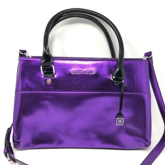 purple handbag uk