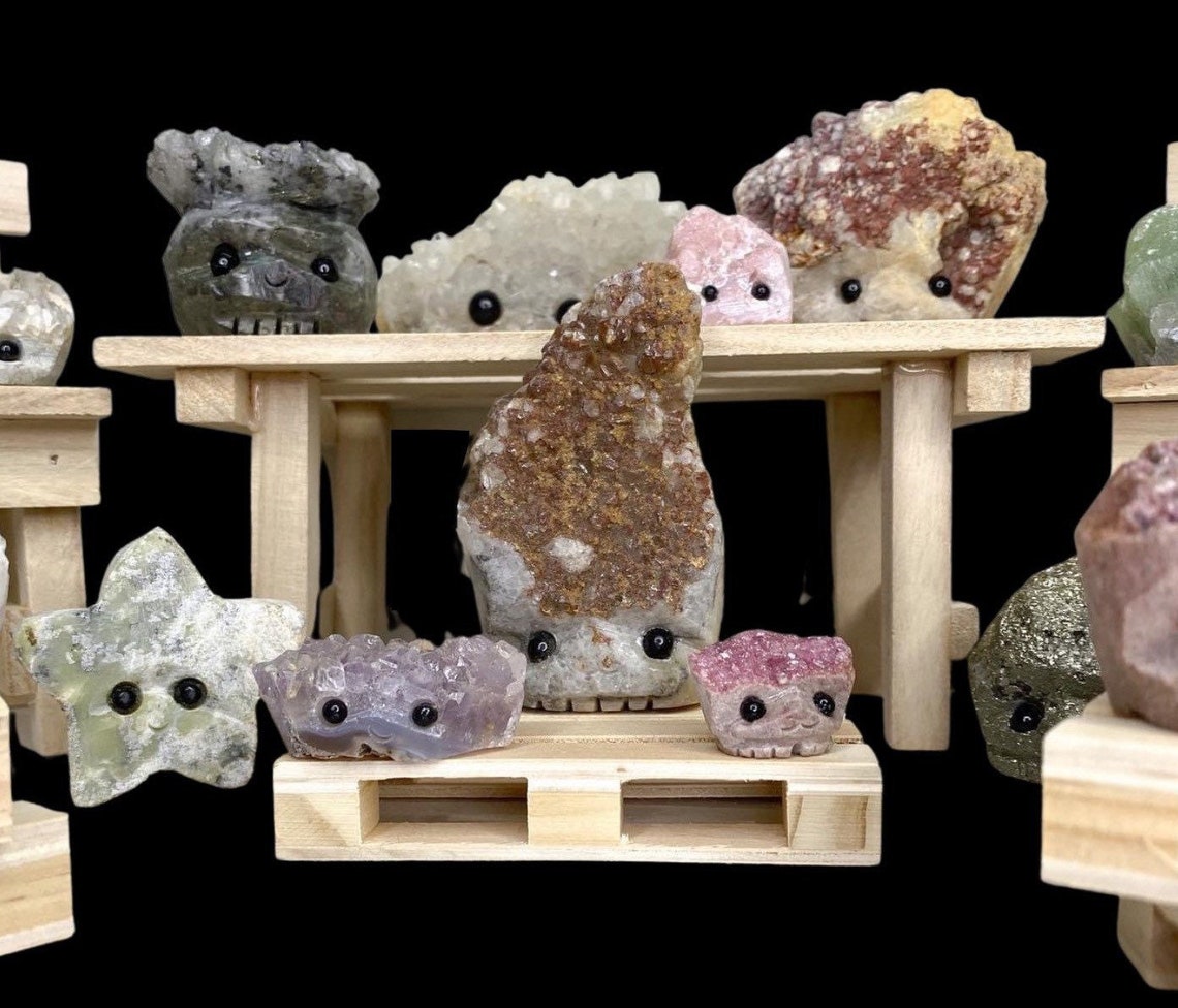 Mystery Crystal Buddies Crystal Friend Healing Crystal Etsy Canada