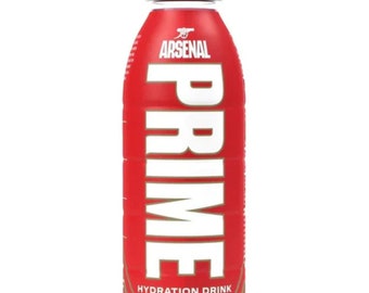 ULTRA RARE Prime Arsenal Goalberry sabor a bayas mixtas 1 botella Logan Paul ksi exclusivo del Reino Unido