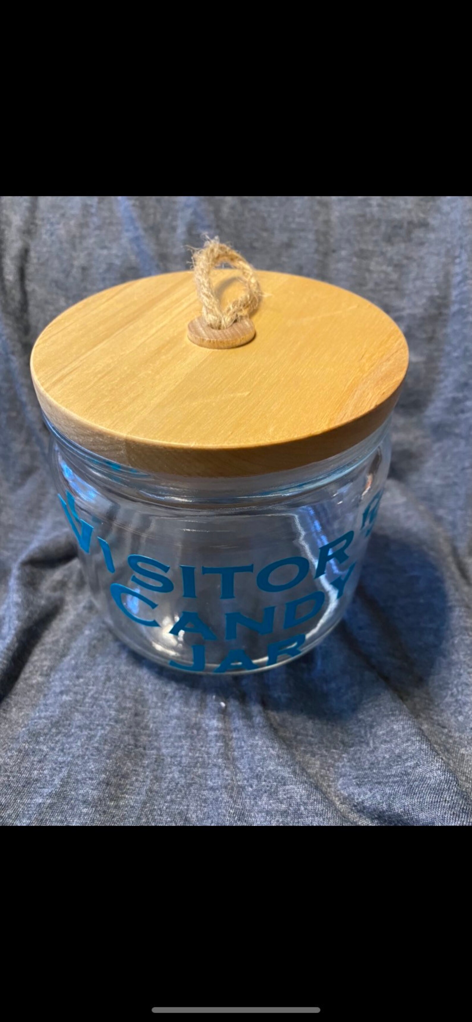 Office candy jar Etsy