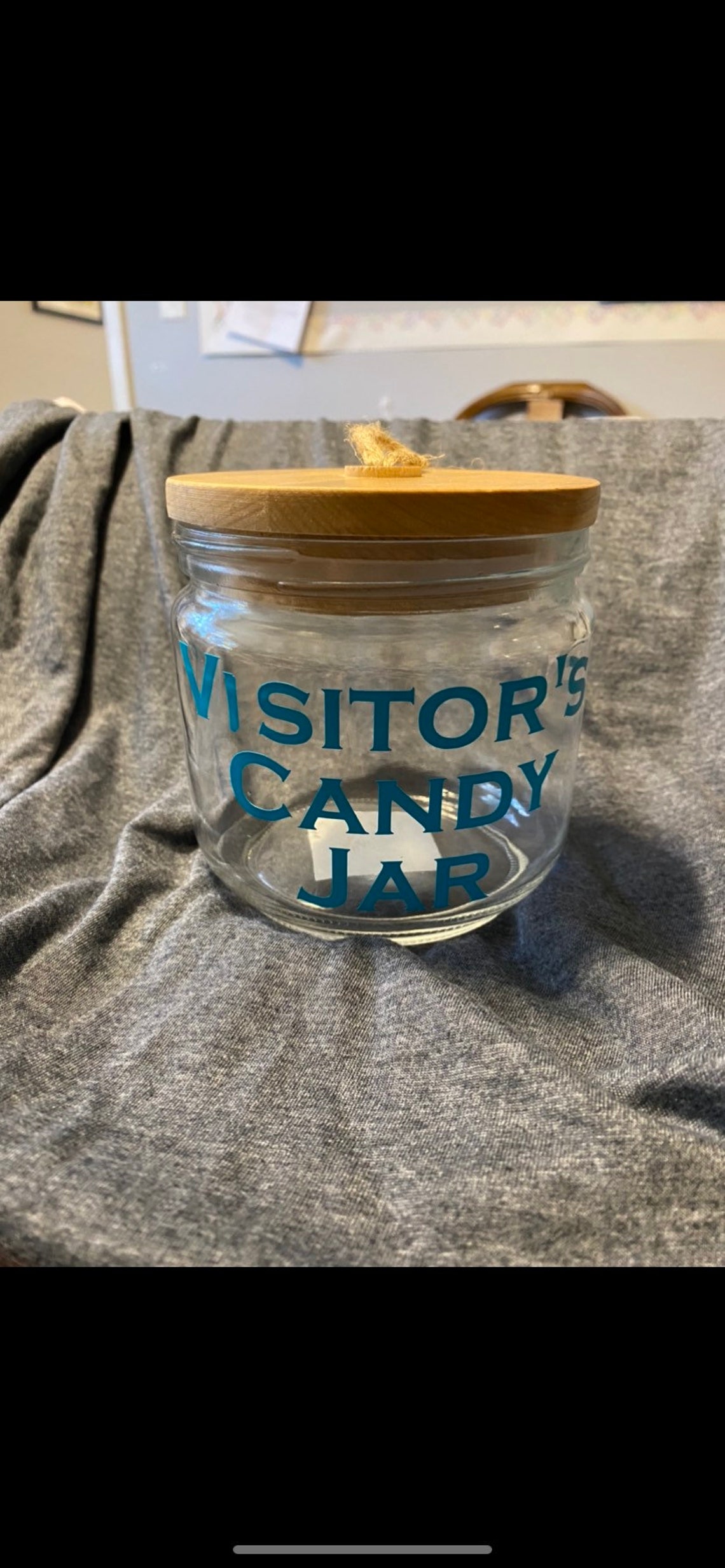 Office candy jar Etsy