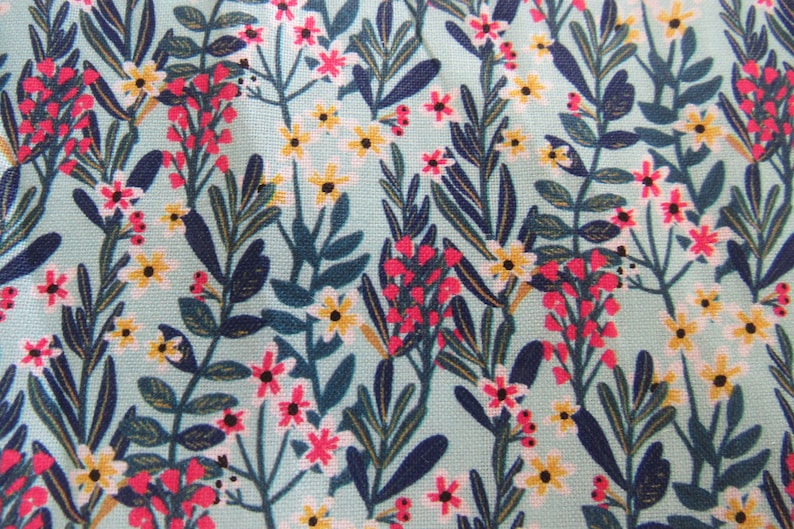 Leaves Floral Scrunchie Homemade