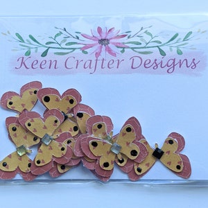 Hand Made Paper Butterfly&#39;s 10 Pack