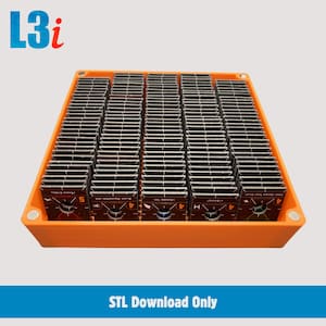 STL - X-Wing Ship Base Storage V2 Tray