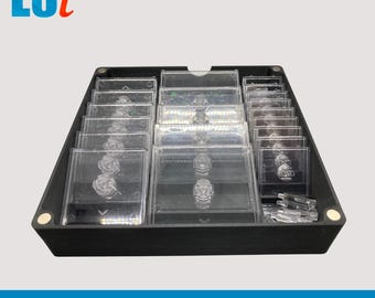 STL - Bandeja de almacenamiento transparente para la base de la nave X-Wing
