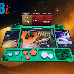 Dune Imperium Player Board Organizer | Stacking Player Tray for Dune Imperium / Uprising