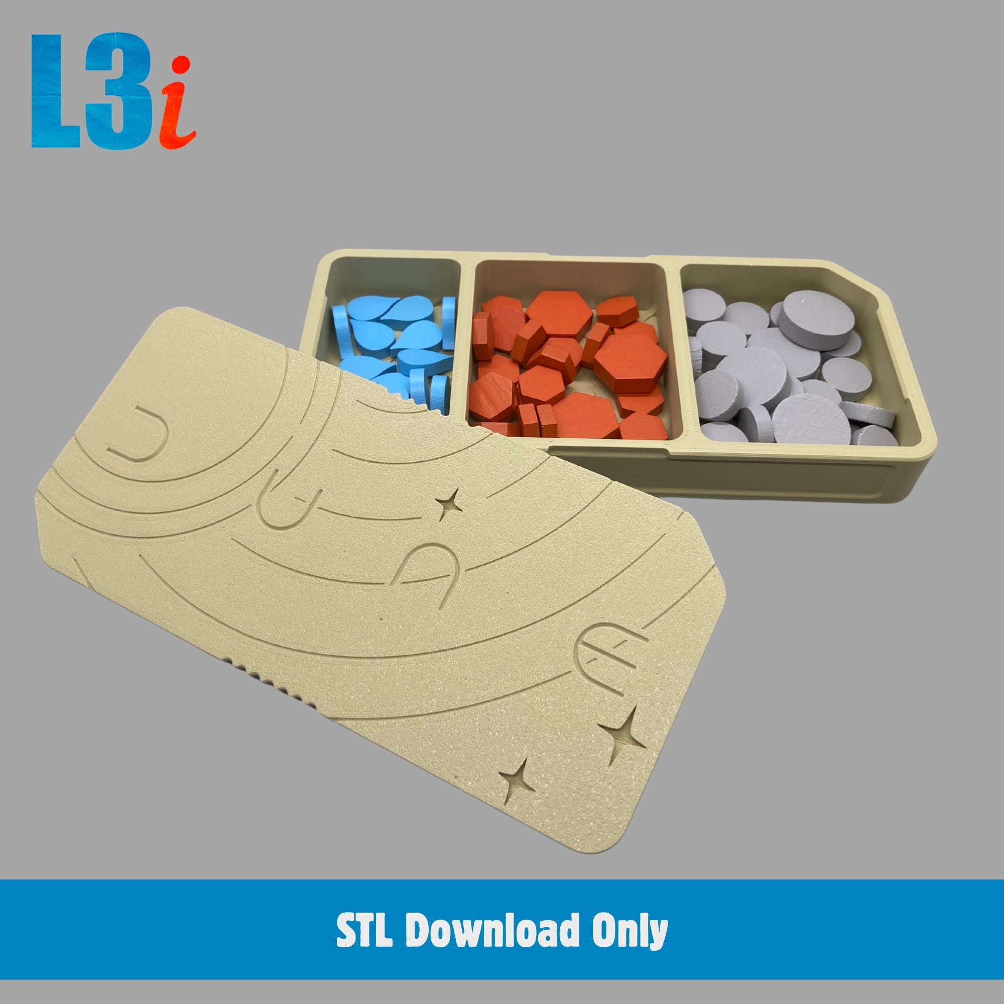 STL - Dune Imperium Resource Token Tray | 3D Printed Token Organizer ...