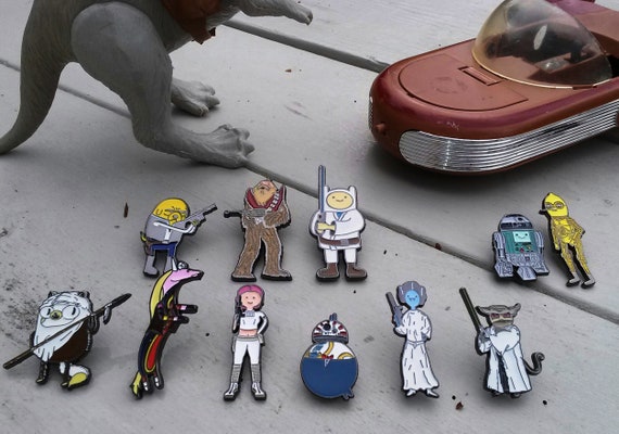 Star Time Collection - Star Wars Adventure Time Mash Up Set - Pin Set