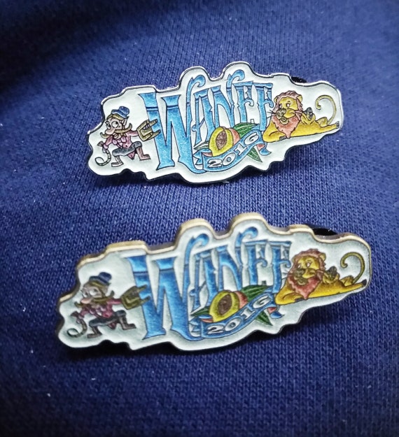 Festival Pins - Wanee - 2016 & 2017 - Glow Lapel Pins