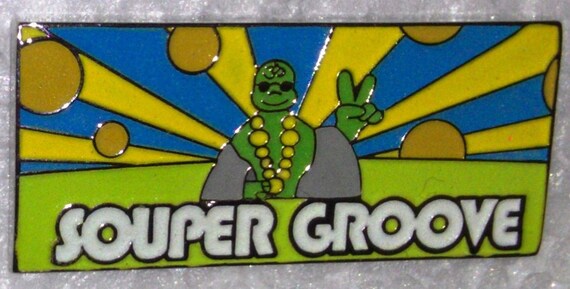 Soupergroove Festival Pins - Year 2 - Year 4 - Soupergroove Music Festival - Glow Lapel Pins