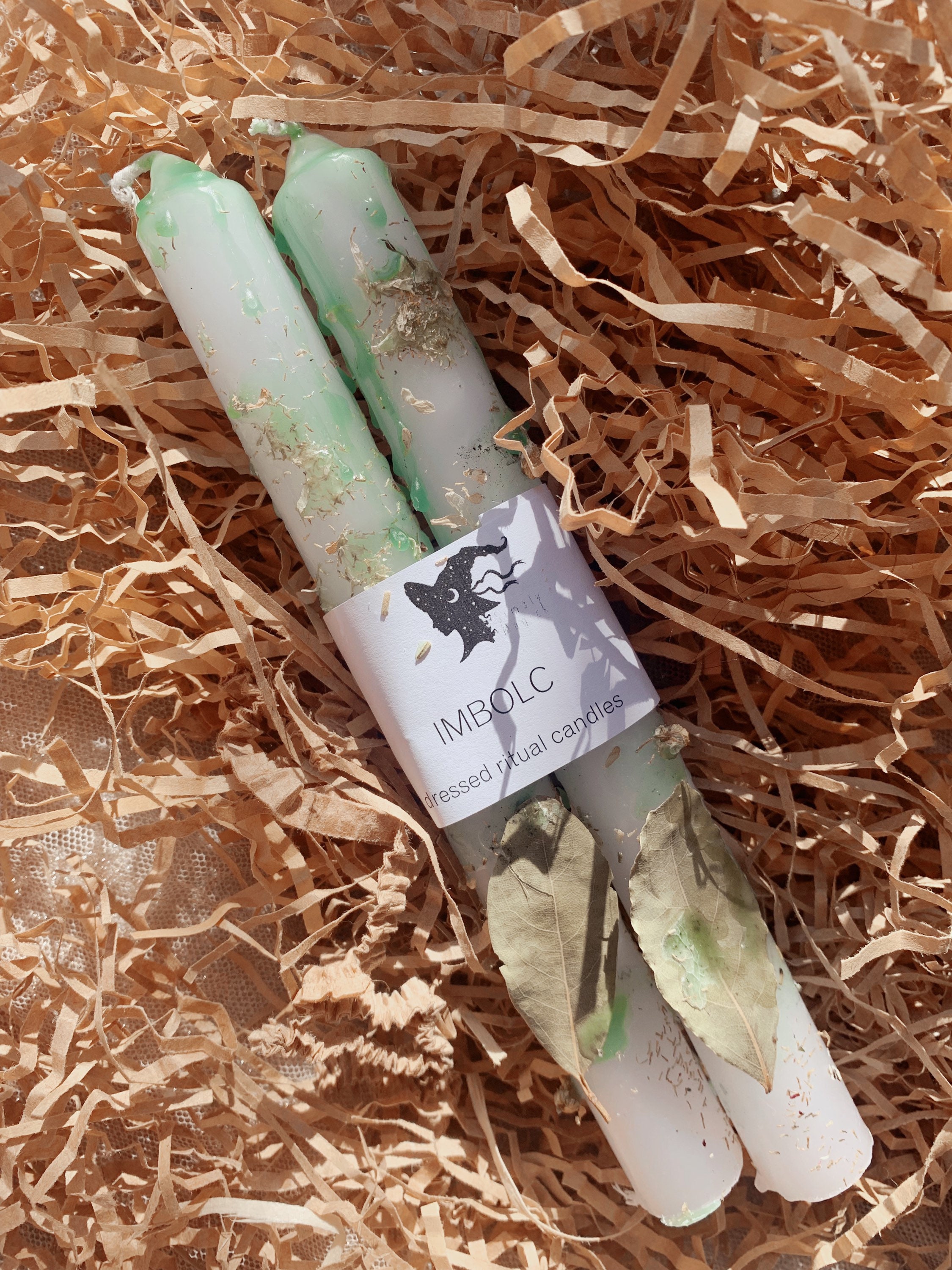 Imbolc Ritual Candle Etsy