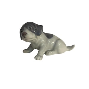 Estatueta de cerâmica Royal Copenhagen, vintage, cachorro