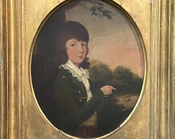 油彩画、女性の肖像画、ヴィットリオ・グッソーニ、19世紀 - Etsy 日本